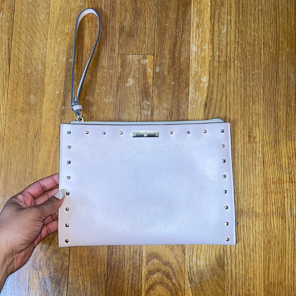 Pale Pink Wristlet